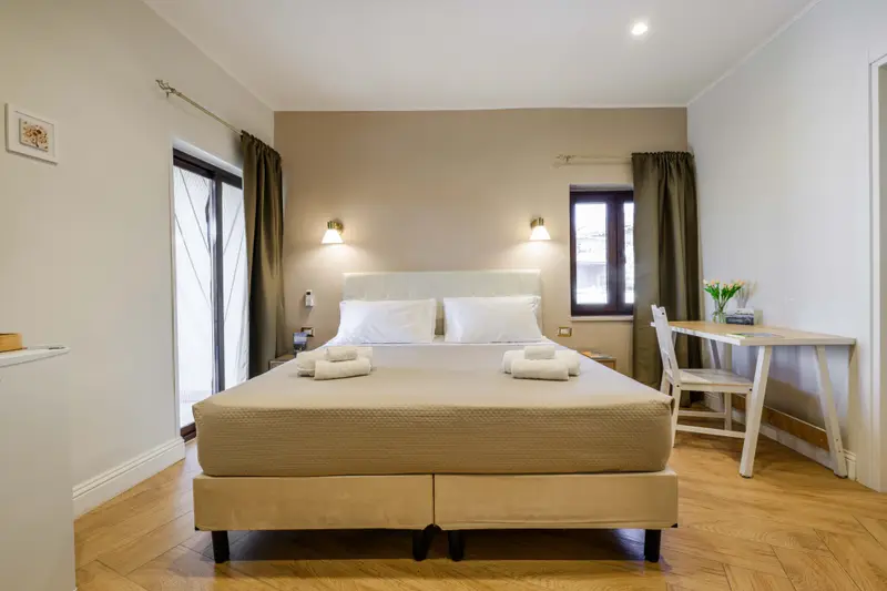 A double room at Ca' del Borgo