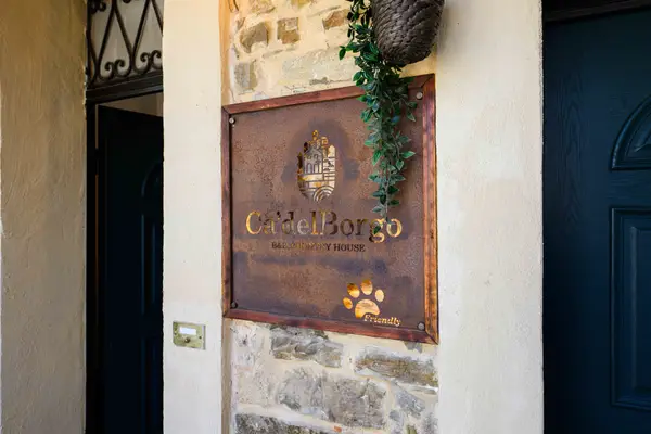 The Ca' del Borgo sign