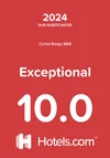 Hotels.com, Exceptional 10.0 in 2024 and 2025